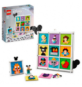 LEGO Disney Classic 43221 100 Jahre Disney Zeichentrickikonen Bausatz