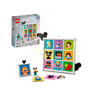LEGO Disney Classic 43221 100 Jahre Disney Zeichentrickikonen Bausatz