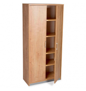 Aktenschrank 1104AR08, abschlie&szlig;bar, 5 OH, eiche, 90x195x45cm (BxHxT)