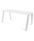 Schreibtisch Blanca, 72cm (H), 160x80cm (BxT), rechteckig, weiß / weiß