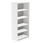 Aktenregal Cupboard weiß 90,0 x 45,0 x 195,0 cm