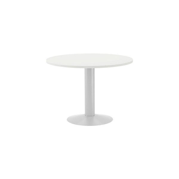 8427951300560 - Mehrzwecktisch Meeting weiß rund Säulenfuß silber 1000 x 1000 x 720 cm 8427951300560 rocada 8427951300560 - Mehrzwecktisch Meeting weiß rund Säulenfuß silber 1000 x 1000 x 720 cm 8427951300560 rocada