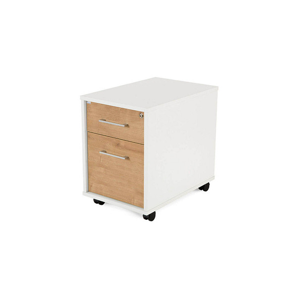 8427951400482 - Mobiler Rollcontainer weißeiche 2 Auszüge 400 x 600 x 580 cm 8427951400482 rocada 8427951400482 - Mobiler Rollcontainer weißeiche 2 Auszüge 400 x 600 x 580 cm 8427951400482 rocada