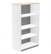 Aktenregal Cupboard weißeiche 90,0 x 45,0 x 156,0 cm