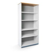 Aktenregal Cupboard weißeiche 90,0 x 45,0 x 195,0 cm