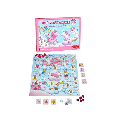 HABA Einhorn Glitzerglück Brettspiel