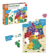 ich lerne Deutschlandkarte Puzzle, 130 Teile