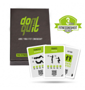 don't quit Fitness Kartenspiel
