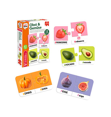Jumbo Ich Lerne Obst & Gemüse Lernspiel