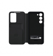 Smart View Wallet Handyhülle für SAMSUNG Galaxy S23 schwarz 