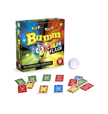 Piatnik Tick Tack Bumm Color Flash Kartenspiel