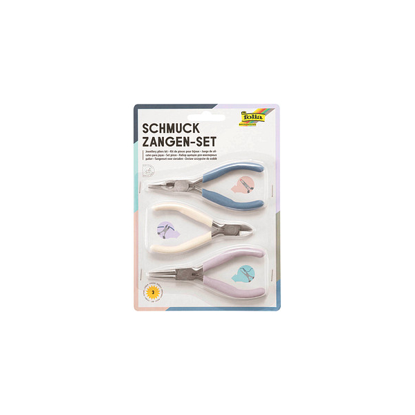 4001868082074 - Zangen-Set Schmuckzangen 23005 3-teilig 4001868082074 folia 4001868082074 - Zangen-Set Schmuckzangen 23005 3-teilig 4001868082074 folia