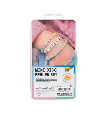 Perlen-Set Mini Disc  mehrfarbig Bastelperlen-Set Bastelperlen-Set