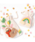 folia Bastelfilz-Set Rainbow 36-tlg. mehrfarbig