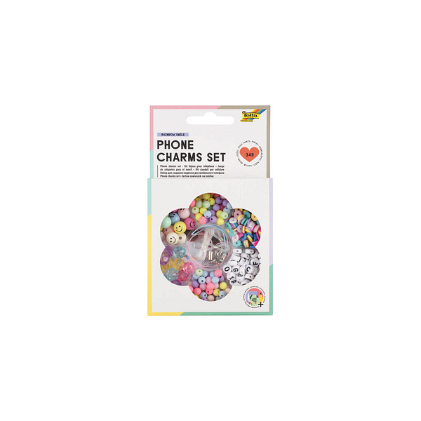 4001868129991 - Perlen-Set Phone Charms Set mehrfarbig Perlen-Set 4001868129991 folia 4001868129991 - Perlen-Set Phone Charms Set mehrfarbig Perlen-Set 4001868129991 folia