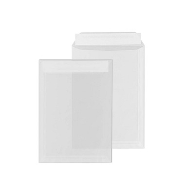 Versandtaschen 45679, C4, ohne Fenster, haftklebend, 100g, transparent