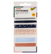 Geschenkband Blue Velvet 12023, unterschiedlich x 5,5m, blau