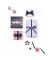 Geschenkband Blue Velvet 12023, unterschiedlich x 5,5m, blau