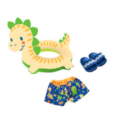 Heless Schwimmset Dino  Puppenzubehör