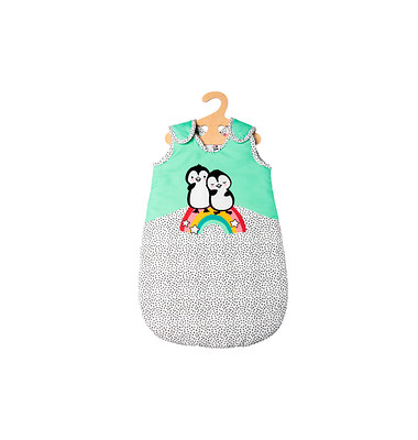 Heless Schlafsack Pinguin Pünktchen Puppenzubehör