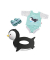 Heless Schwimmset Pinguin Puppenzubehör