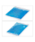 relaxdays Kühlpad-Set 4er 10039565_0 blau