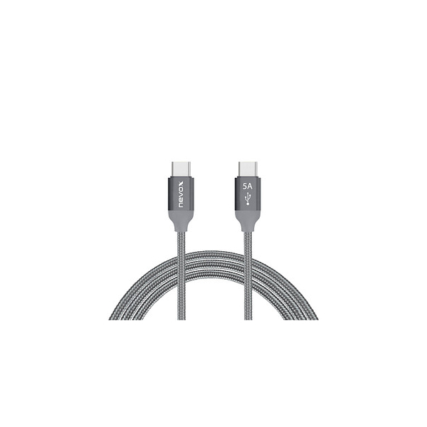 4250686406528 - USB C USB-Kabel Emarker Chip 05 m silber 4250686406528 nevox 4250686406528 - USB C USB-Kabel Emarker Chip 05 m silber 4250686406528 nevox