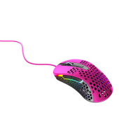 CHERRY XTRFY M4 RGB Gaming Maus kabelgebunden pink
