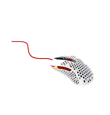 CHERRY XTRFY M4 RGB TOKYO Gaming Maus kabelgebunden weiß