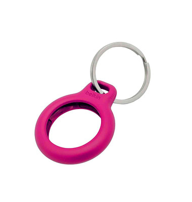 Belkin Secure Holder with Key Ring for AirTag - Pink (F8W973btPNK)