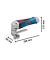 BOSCH Professional GSC 12V-13 Akku-Blechschere 12,0 V, mit 2 Akkus
