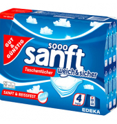 GUT&GÜNSTIG Taschentücher sanft weich & sicher, 30x 10 Tücher