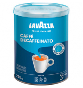 LAVAZZA Caffé Decaffeinato  Kaffee, gemahlen Arabica- und Robustabohnen mild 250,0 g