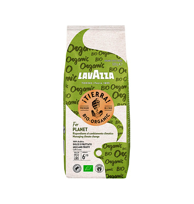 LAVAZZA Tierra for Planet Bio-Kaffeebohnen Arabicabohnen mild 500,0 g LAVAZZA Tierra for Planet Bio-Kaffeebohnen Arabicabohnen mild 500,0 g