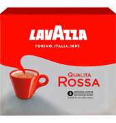 LAVAZZA Qualita Rossa Kaffee, gemahlen Arabica- und Robustabohnen