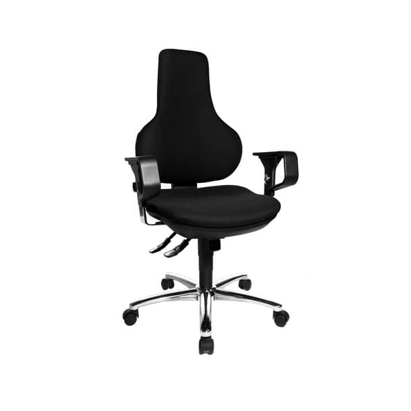 4014296967769 - Bürodrehstuhl Ergo Point SY schwarz mit Armlehnen bis 110kg 4014296967769 Topstar 4014296967769 - Bürodrehstuhl Ergo Point SY schwarz mit Armlehnen bis 110kg 4014296967769 Topstar