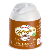 Kaffeesahne Kaffeeglück 4184, 12% Fett, 200ml, im Kännchen