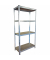 pro-bau-tec Schwerlastregal 10068 150x75x30cm 4Böden 100kg