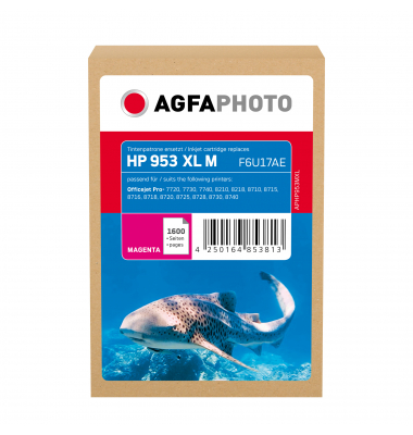 AgfaPhoto Tintenpatrone APHP953MXL wie HP F6U17AE 953XL m AgfaPhoto Tintenpatrone APHP953MXL wie HP F6U17AE 953XL m
