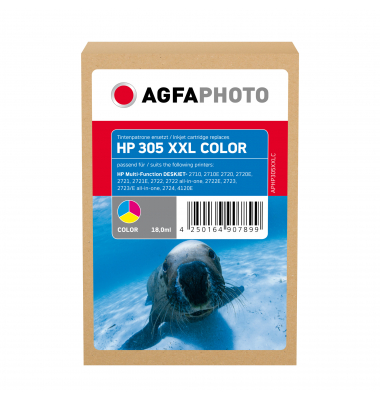 AgfaPhoto Tintenpatrone APHP305XXLC wie HP 305XXL color cmy