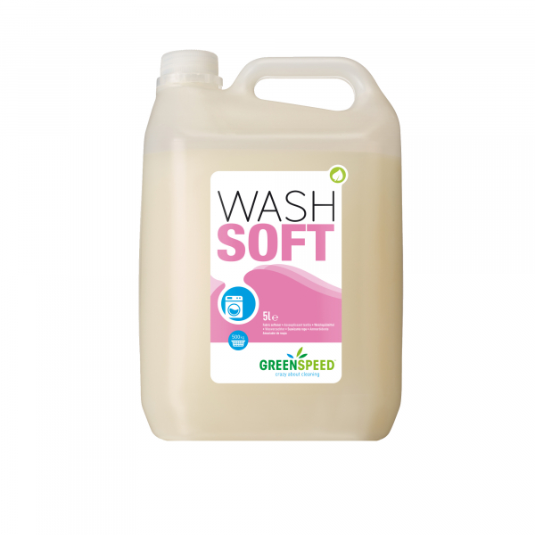 5407003310443 - Weichspüler 4001629 Wash Soft flüssig 5 Liter bis 100 Waschladungen 5407003310443 5000 Milliliter