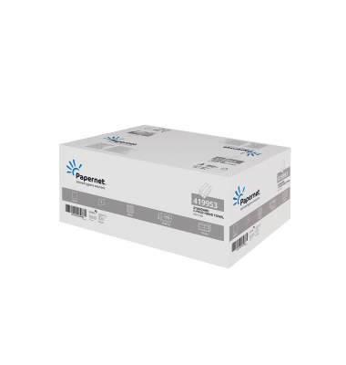 Falthandt&uuml;cher Standard 419953, 24,5x33cm, 1-lagig, Lagenfalz (C-Falz), natur, Recyclingpapier