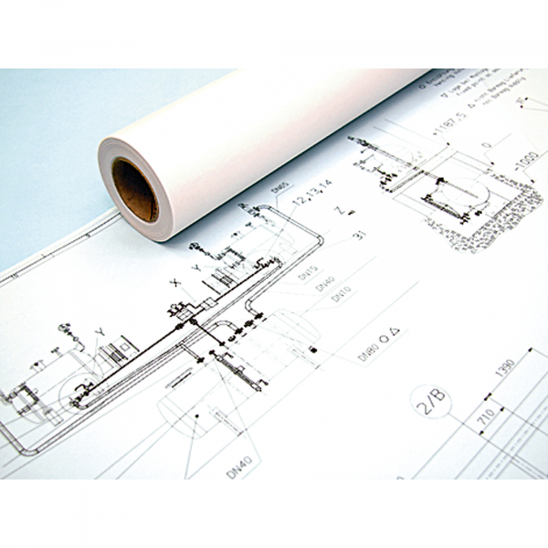8713878133337 - Plotterpapier Draft IJM009 97006102 A0+ 914mm x 120m weiß 75g 8713878133337 Canon