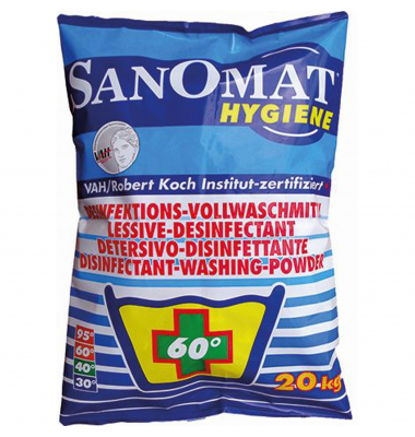 SANOMAT Desinfektionswaschmittel Hygiene 11113 20kg SANOMAT Desinfektionswaschmittel Hygiene 11113 20kg