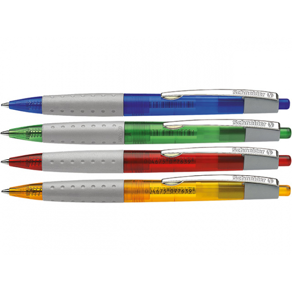 20 Stück Schneider LOOX farbsortiert Schreibfarbe blau Kugelschreiber 20 Stück 0,5mm 4004675042019 Schneider