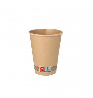 PAPSTAR Trinkbecher 88951 Pappe 9cm 300ml br