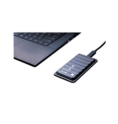 externe Festplatte WD_BLACK P50 Game Drive WDBA3S0040BBK-WESN, schwarz, 4 TB, SSD