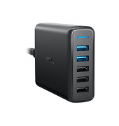PowerPort 5 Ladeadapter schwarz, 63 Watt