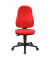 Topstar Bürostuhl Point 60, 8160G21 Stoff rot, Gestell schwarz