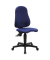 Topstar Bürostuhl Ortho Point, PO90G26 Stoff blau, Gestell schwarz